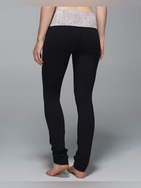 Lululemon Skinny Groove Pant II *Full On Luon (Roll Down)